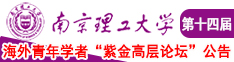 肏屄在线观看南京理工大学第十四届海外青年学者紫金论坛诚邀海内外英才！